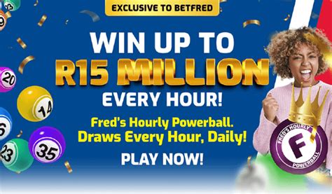 fred's hourly powerball|Fred's Hourly Powerball .